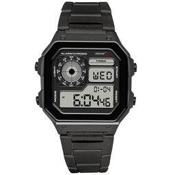 [ST23172SK] RELOJ DIGITAL, EXT ACERO BLACK ST23172SK