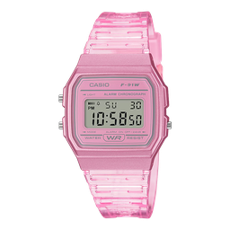 [F-91WS-4CF] Casio MEN'S D RSN JELLY-PK F-91WS-4CF