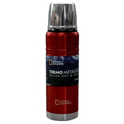 [THNG08] TERMO METALICO ACEROINOX 500 ML, NATIONAL GEOGRAPHIC THNG08