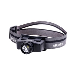 [MAXSTAR] Linterna para cabeza de luz LED, recargable, con cable USB tipo C, resistente a lluvia y salpicaduras Wallis MAXTAR