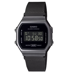 [A168WEMB-1BVT] RELOJ VINTAGE DIGITAL GUN METAL, CASIO, A168WEMB-1BVT