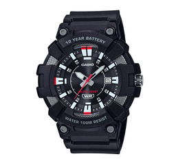 [MW-610H-1AVCF] RELOJ HD 10YR ANALOGO RESIN NEGRO ,CASIO, MW-610H-1AVCF