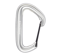 [BD2102341004ALL1] LITEWIRE CARABINER Light Gray Black Diamond BD2102341004ALL1