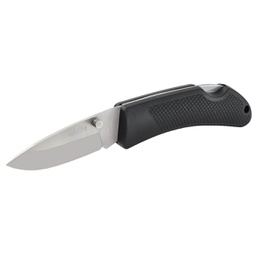 [K270347] NAVAJA C/MANGO PVC NEGRO, HOJA LISA 6C K270347