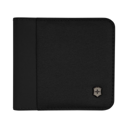 [653363] Travel Essentials Bi-Fold Wallet Black 653363