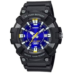[MW-610H-2AVCF] HD 10 AÑOS ANALOGO RESINA AZUL Casio MW-610H-2AVCF