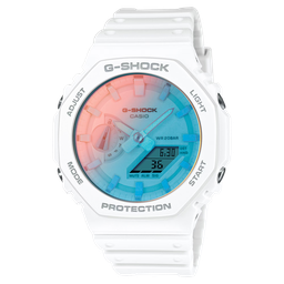 [GA-2100TL-7ACR] G-Shock Resin BK/BL GA-2100TL-7ACR