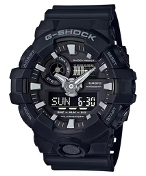 [GA-700-1BCR] G-Shock FrontButton SprLED AD BLK GA-700-1BCR