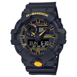 [GA-700CY-1ACR] G-Shock Resin BK/YL GA-700CY-1ACR
