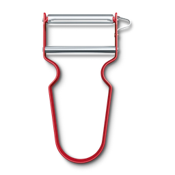 [6.0900.1] REX Peeler, Aluminum, red  6.0900.1