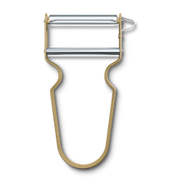 [6.0900.81] REX Peeler Aluminium, Cashew  6.0900.81