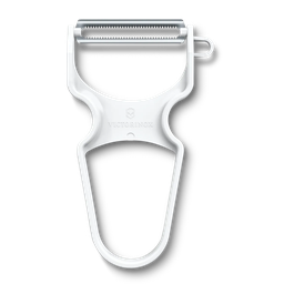 [6.0933] RAPID Peeler, PP, white, serrated edge  6.0933