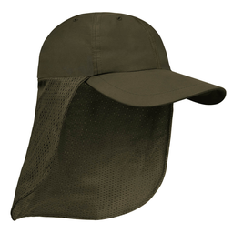 [C9204194] Gorra pescador c/faldón de malla Wild olive C9204194