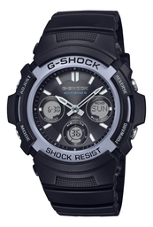 [AWG-M100FP-1A2CR] G-SHOCK FP25 ANALOGO DIGITAL RESIN NEGRO/BLACK CASIO AWG-M100FP-1A2CR