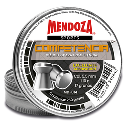 [MD-014] Diabolo Competencia Cal. 5.5 x 250 MD-014