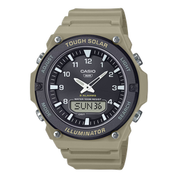 [AQ-S820W-5AVCF] Casio SOLAR HD COMBI RESIN TAN AQ-S820W-5AVCF