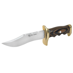 [8502] Cuchillo Alpina de campo funda piel acero inox AN-58 11 cm 162 g 8502