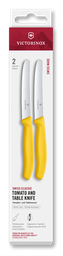 [6.7838.2C1] Cuchillos para tomate y de mesa Swiss Classic 2 pza 6.7838.2C1