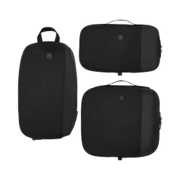 [653360] Travel Essentials, Packing Cube Set, Black  653360