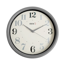 [STWA25-3141GR] RELOJ PARED ANÁLOGO, HUESO 30 CM, M/GRIS STWA25-3141GR