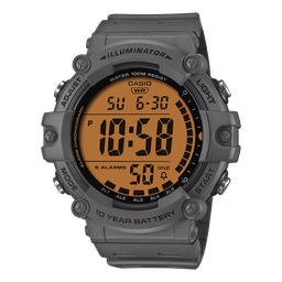 [AE-1500WHC-8AVCF] Color LCD DIGI Resin GRY ORG AE-1500WHC-8AVCF