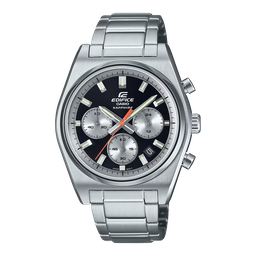 [EFB-730D-1AVCR] Edifice Ana Crono Metal BLK EFB-730D-1AVCR