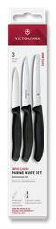 [6.7113.34] Swiss Classic, paring knife set, 3pcs, straight/wavy, black, box 6.7113.34