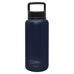 [BMNG39] Cilindro térmico Nat Geo NATURAL ADVENTURE acero inox 960 ml azul marino BMNG39