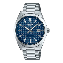 [EFV-160D-2AVCR] EDIFICE 3-HAND ANA METAL SIL/BLU CASIO EFV-160D-2AVCR