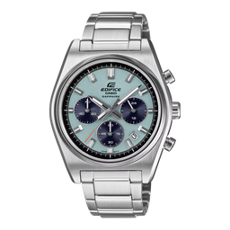 [EFB-730D-2BVCR] CASIO EDIFICE SS SIL/BLUE EFB-730D-2BVCR