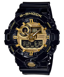 [GA-710GB-1ACR] Casio G-Shock FrontButton Garish AD Gold GA-710GB-1ACR