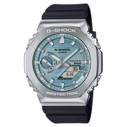 [GBM-2100A-1A2CR] CASIO G-Shock AD RSN BT SOLAR BK/BL GBM-2100A-1A2CR