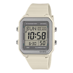 [W-221H-8AVCF] CASIO 10 YR DIGI RESIN LGRY W-221H-8AVCF
