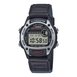 [W-220HF-8AVCF] MID-SIZE DIGI CLOTH GRY W-220HF-8AVCF Casio