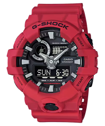[GA-700-4ACR] G-Shock FrontButton SprLED AD Red  GA-700-4ACR